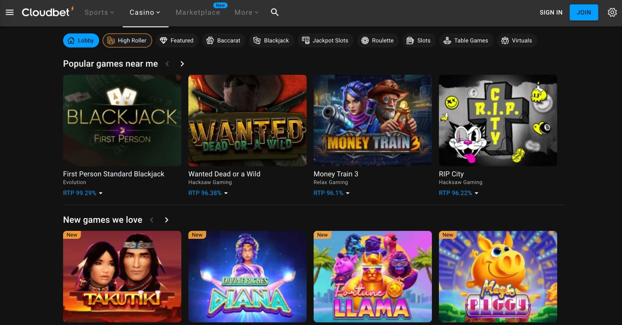 Cloudbet Casino