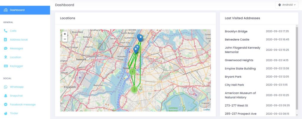 Cocospy location tracker
