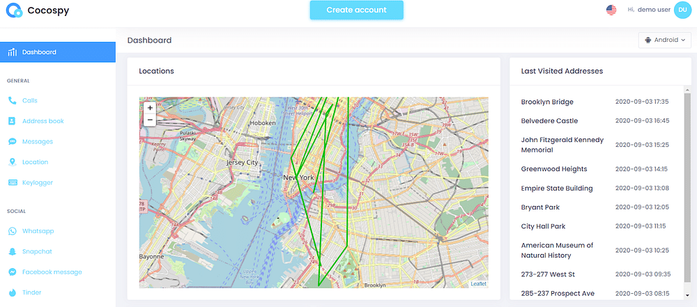 Cocospy phone tracking tool