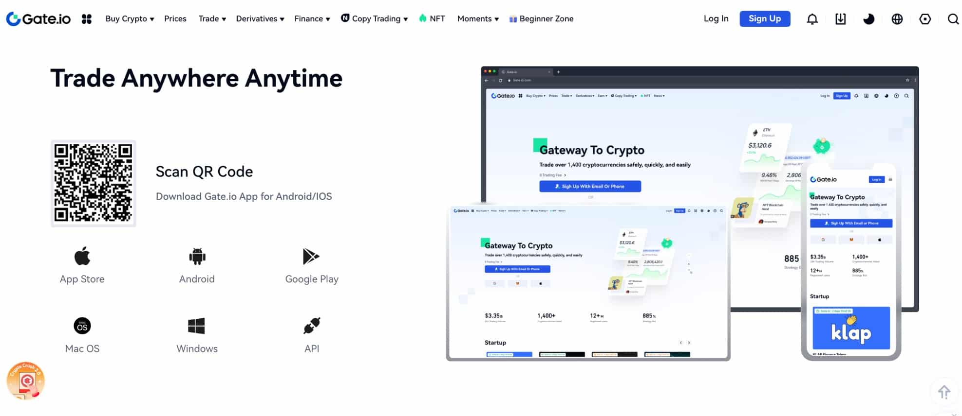 Gate.io Crypto Exchange