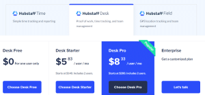 Hubstaff pricing