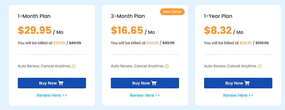 KidsGuard Pro pricing
