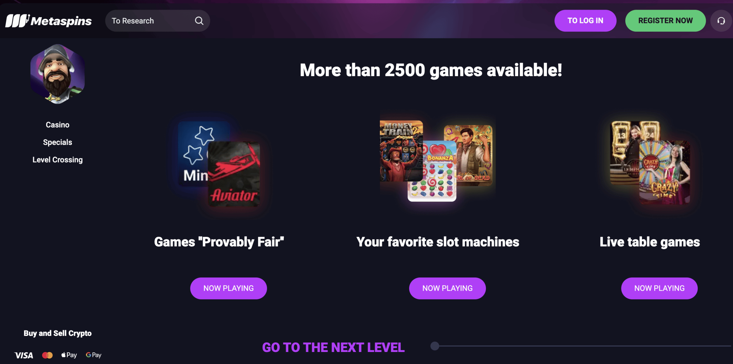 Metaspins games