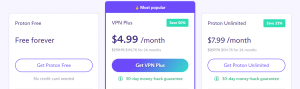 Precios de protonvpn