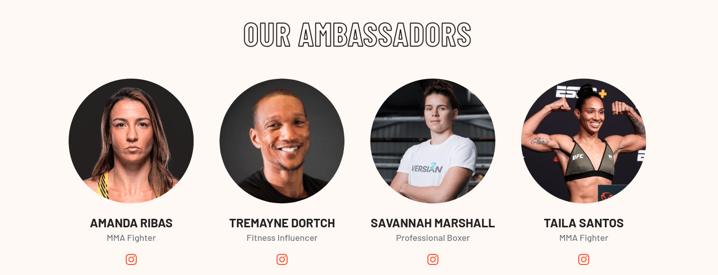 Fight Out Ambassadors