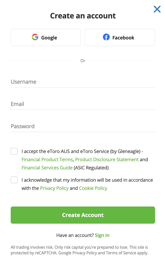 etoro sign up form