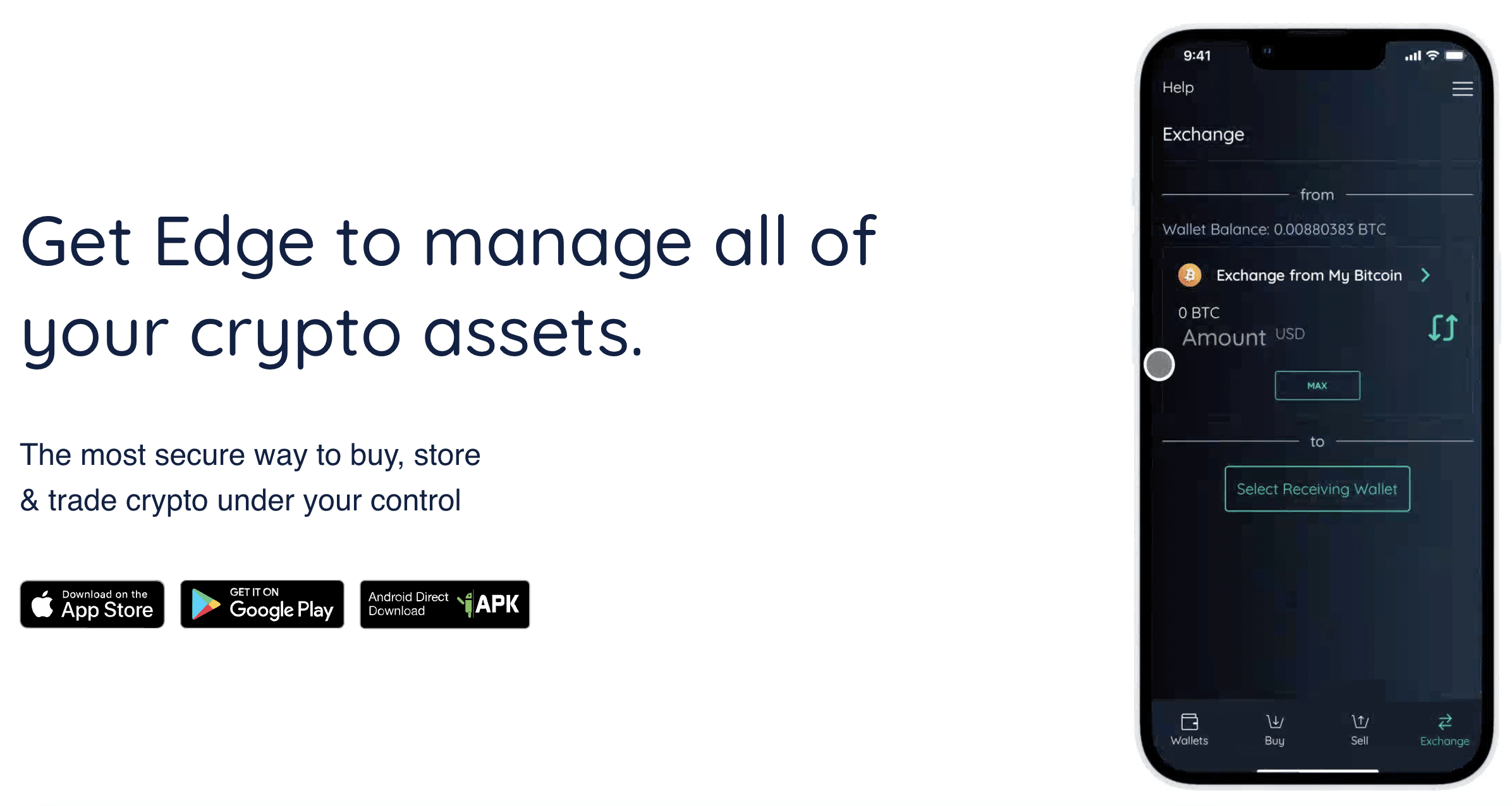 Edge wallet