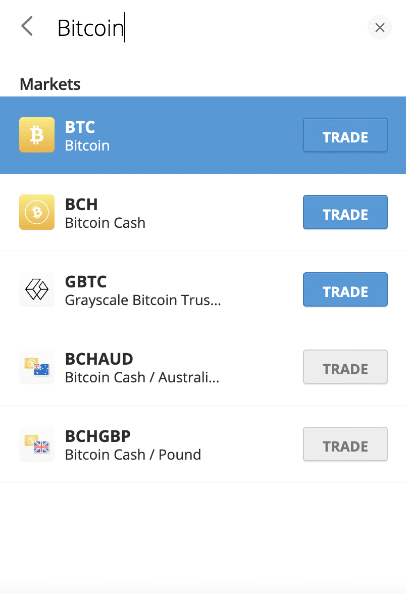etoro wallet crypto