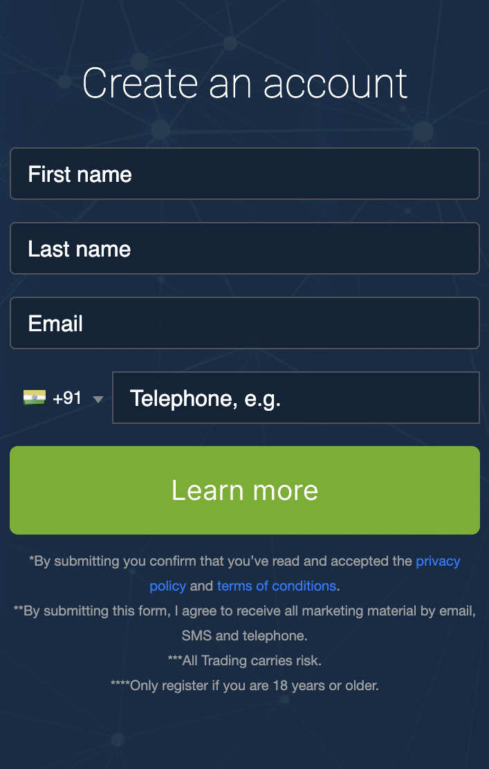 Signing Up on Bitcoin XOX