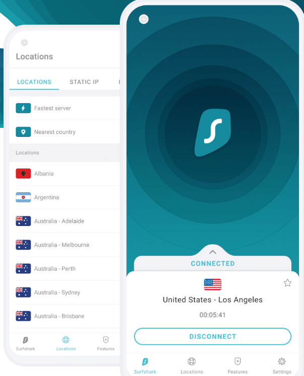 Surfshark Top Android VPN