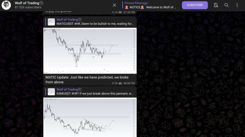 Wolf of Trading