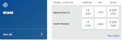 barstool NCAA betting