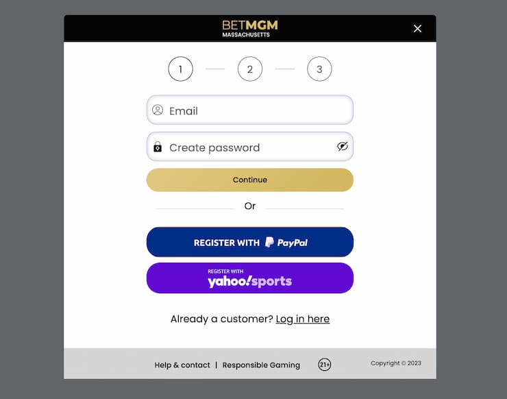 betmgm sign up