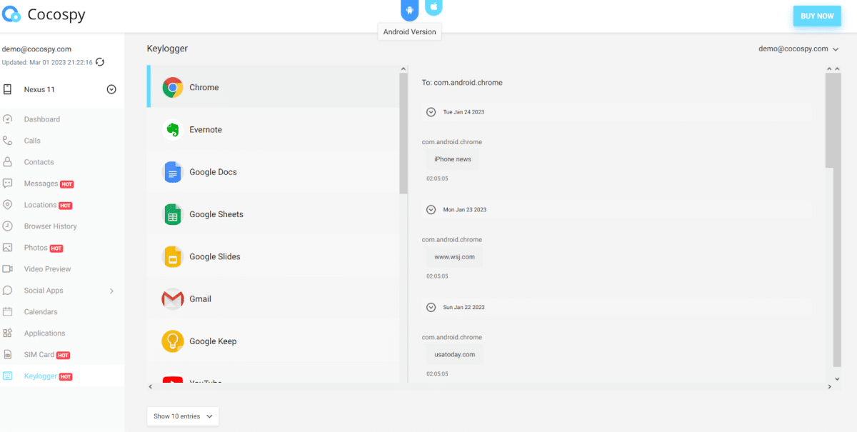 8 Best Android Keyloggers Reviewed for 2024