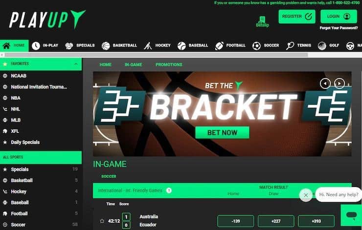 Play Up New Jersey Online Gambling Site