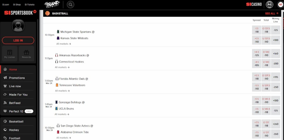 SI Michigan online sportsbook