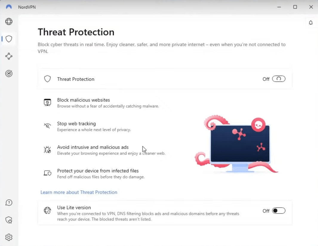 nord threat protection dashboard