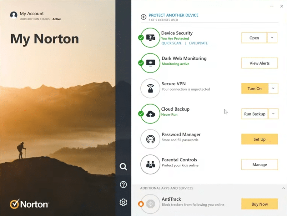 Norton antivirus for Mac