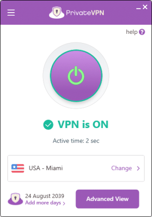 PrivateVPN Powerful VPN