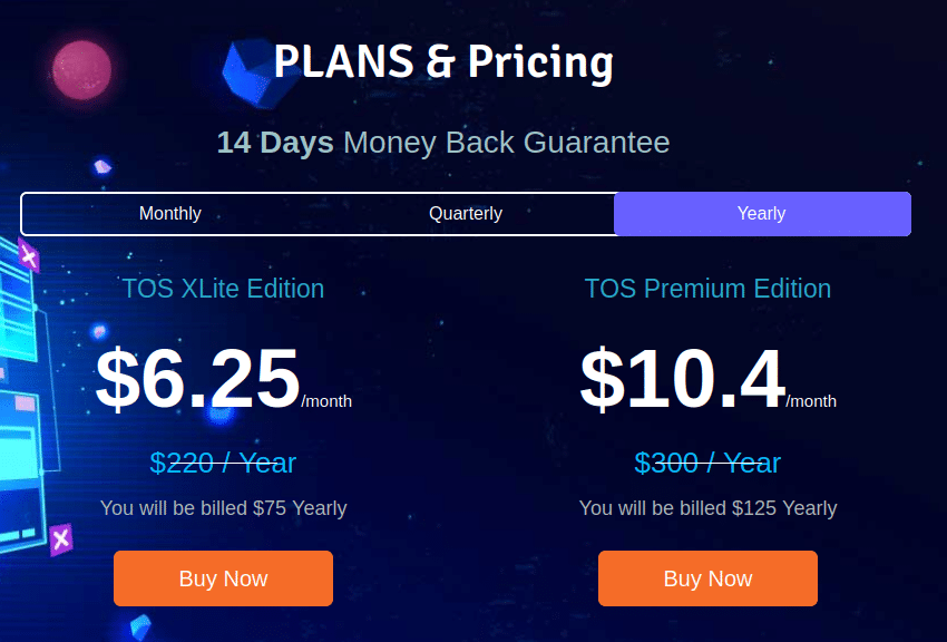 TheOneSpy pricing plan