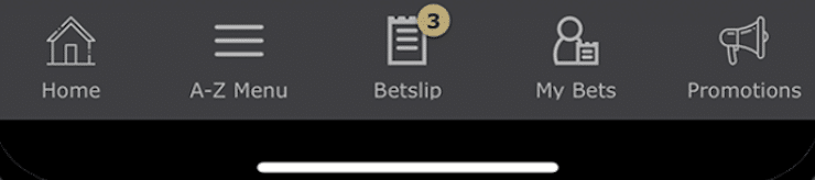BetMGM Betslip