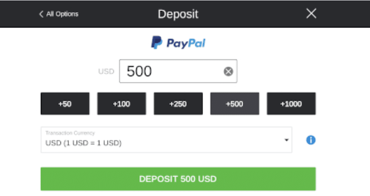 BetMGM Deposit Page