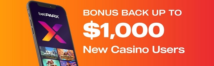 BetPARX NJ Casino Welcome Bonus
