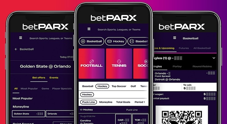 BetPARX NJ Mobile App