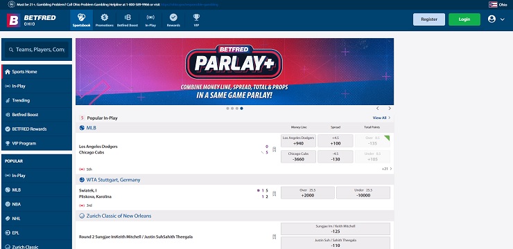 Betfred Sportsbook Ohio Online Gambling Site