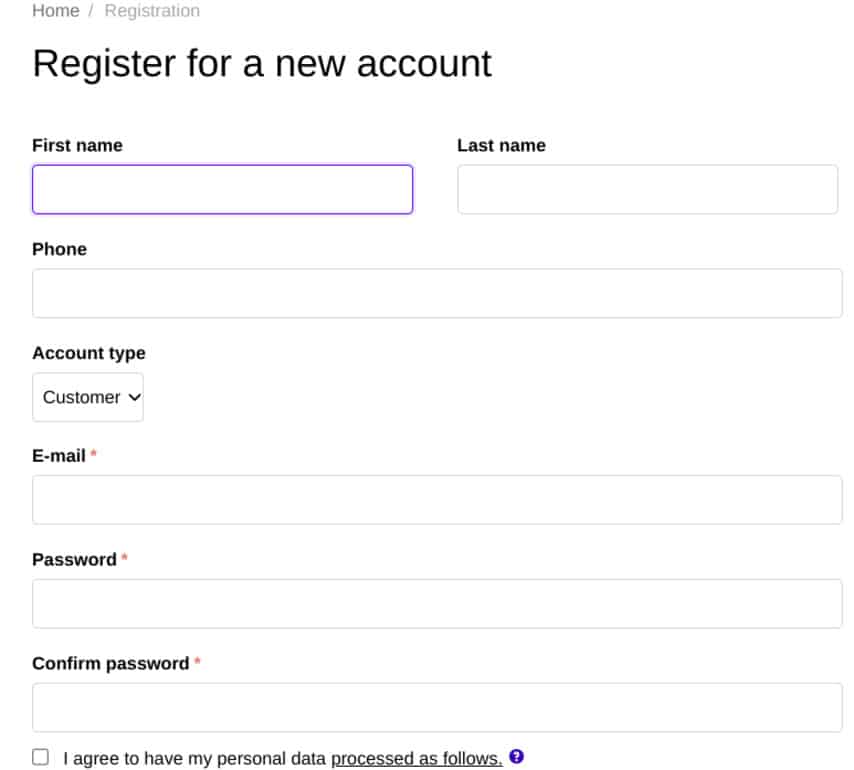 Crypto Emporium Register