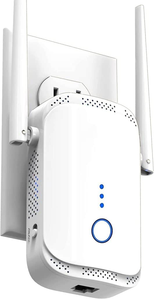 WiFi Extender, WiFi Signal Booster Up to 3000sq.ft and 30 Devices, WiFi  Range Extender, Wireless Internet Repeater, Long Range Amplifier with  Ethernet