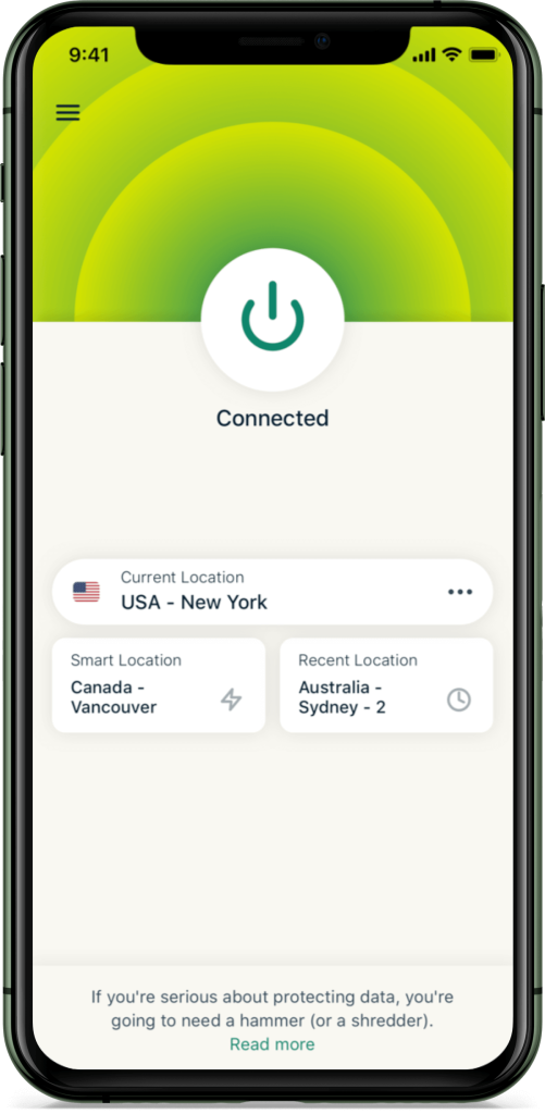 익스프레스 VPN 최고의 아이폰 VPN