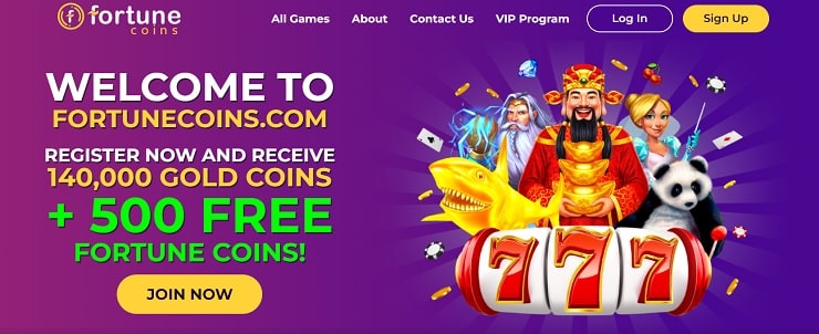 Fortune Coins Sweepstakes Casino