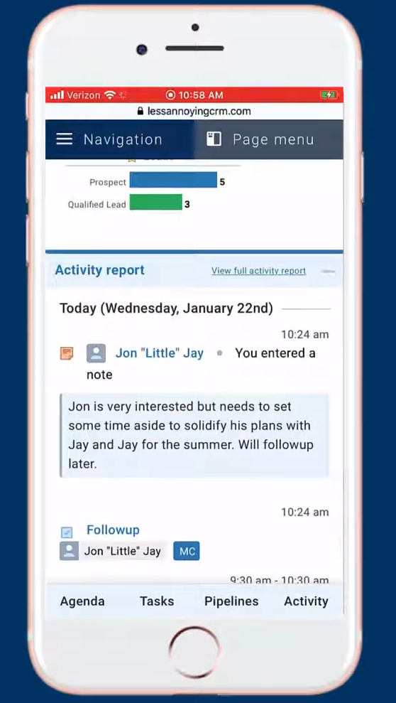 crm for sales reps