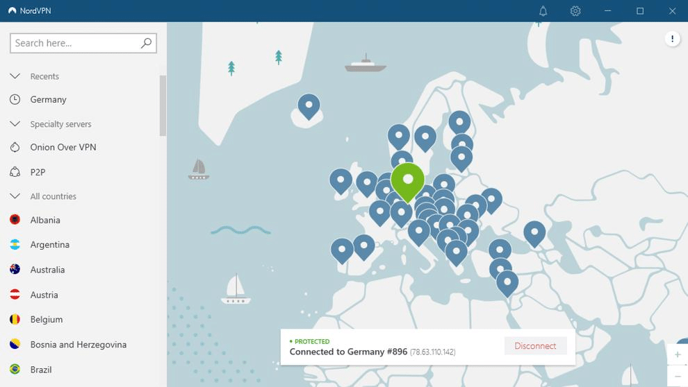 NordVPN fast linux vpn