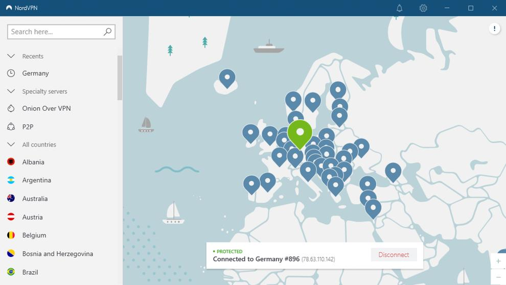 NordVPN vpn app UAE