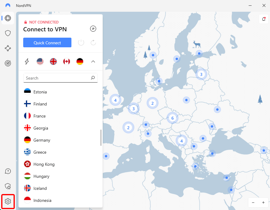 NordVPN | Popular UK VPN service