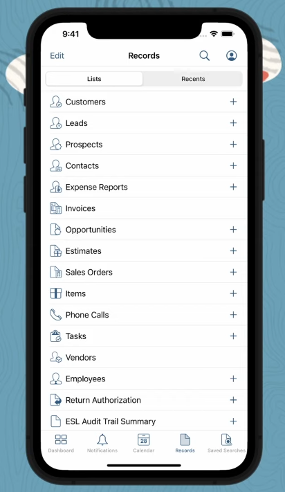 mobile crm apps
