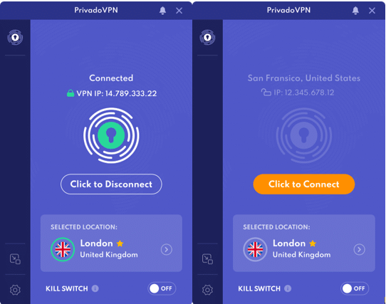PrivadoVPN | Best free UK VPN