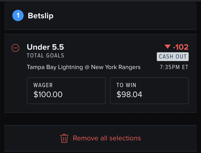 Bet Slip