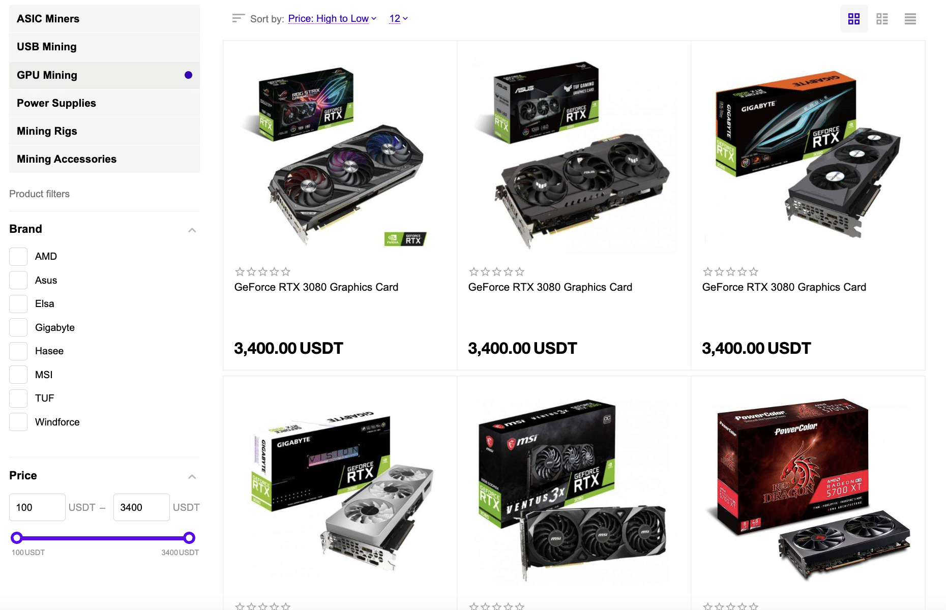 Crypto Mining Set-Up at Crypto Emporium
