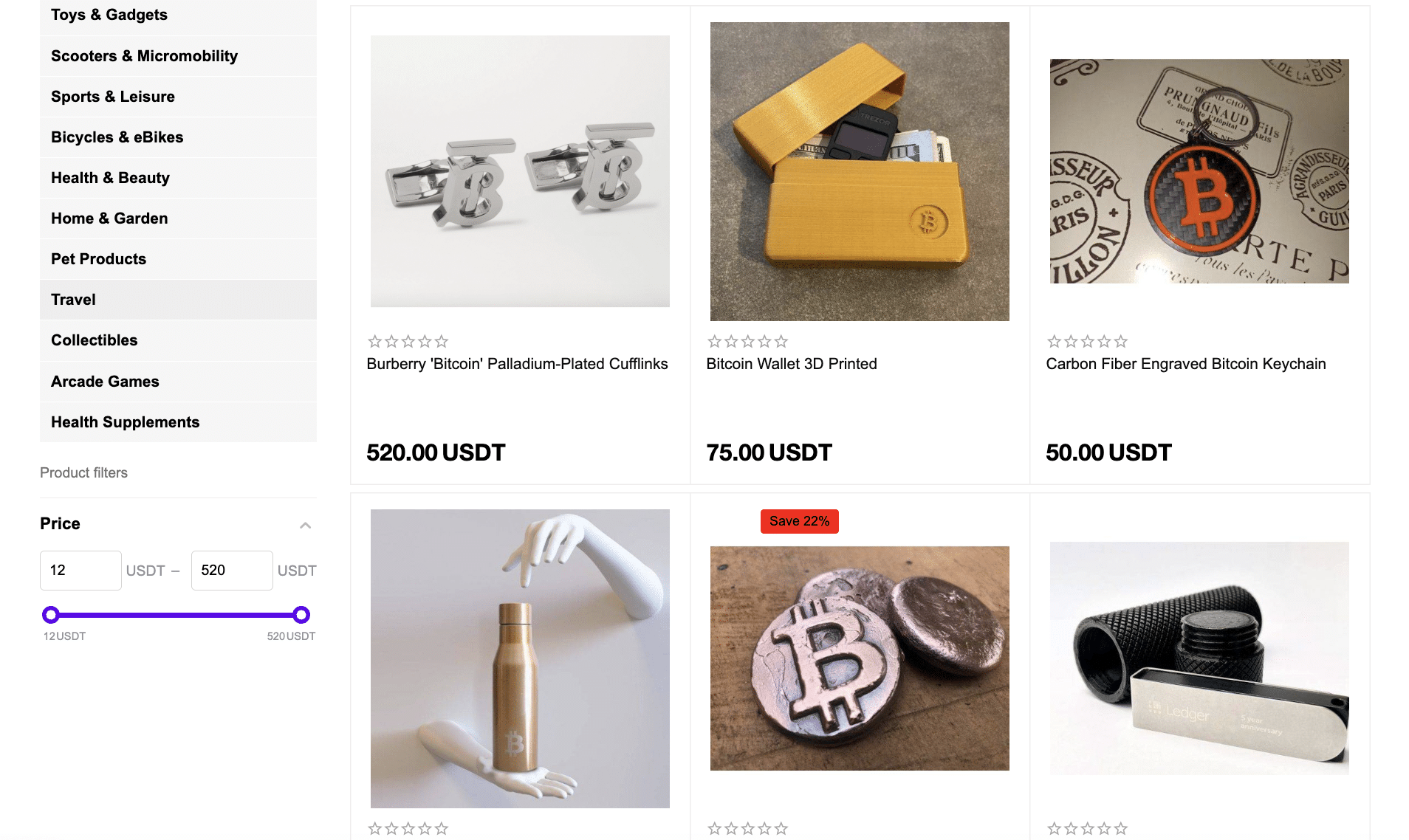 Crypto Emporium merchandise 