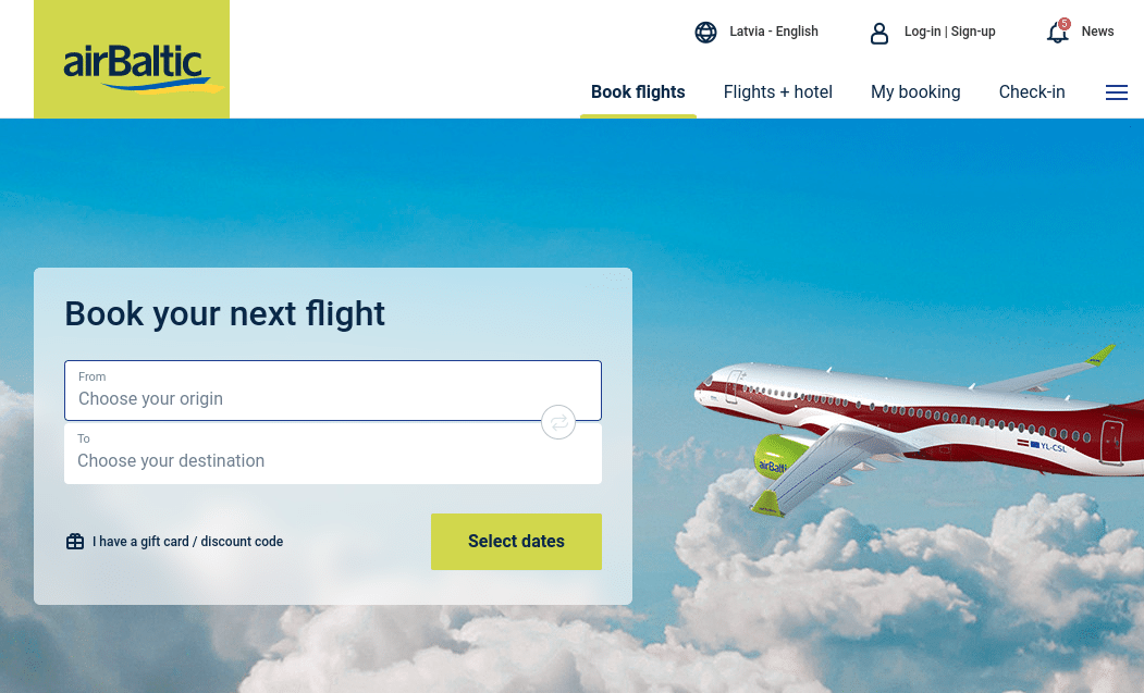 AirBaltic review