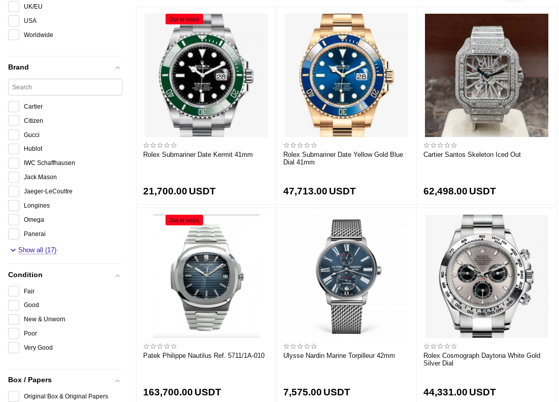 Crypto Emporium watches