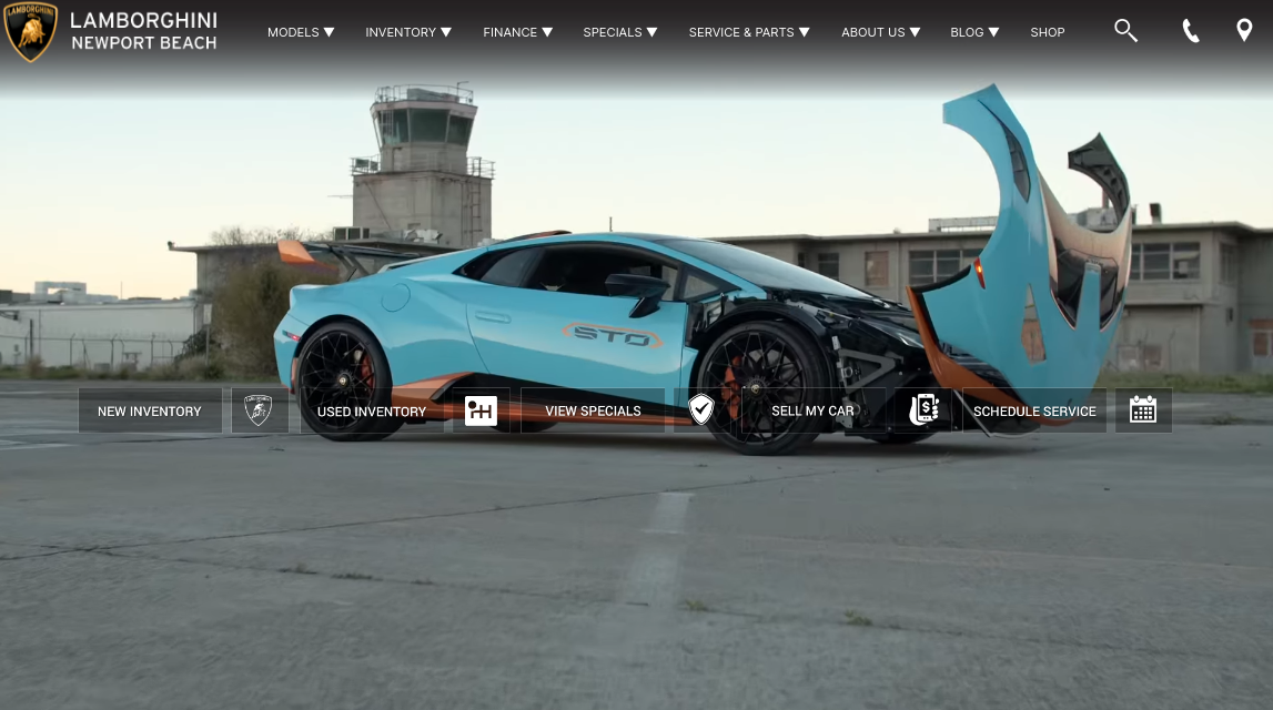 Lamborghini Newport Beach review