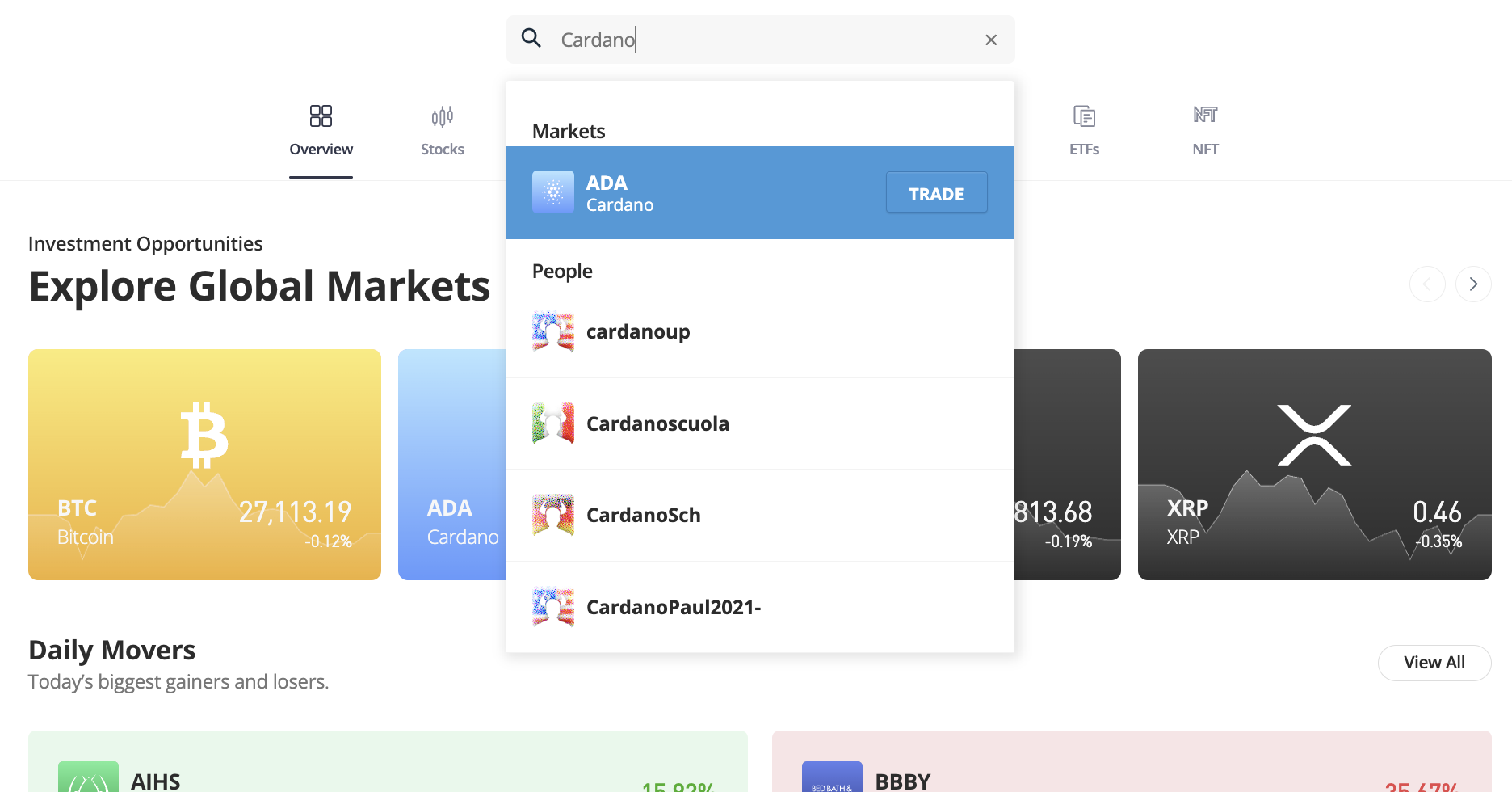 How to use eToro to buy crypto