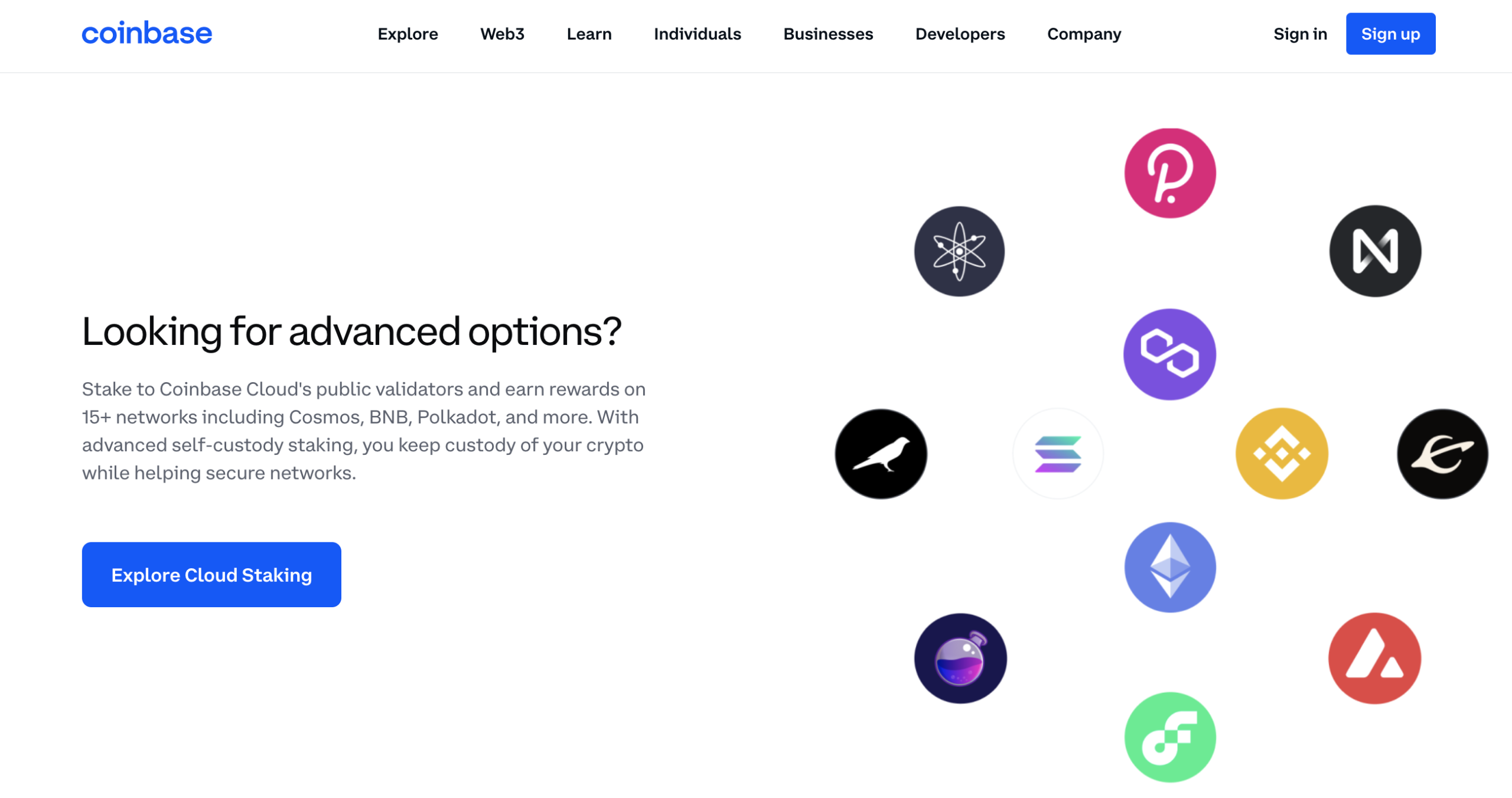 Coinbase cloud staking