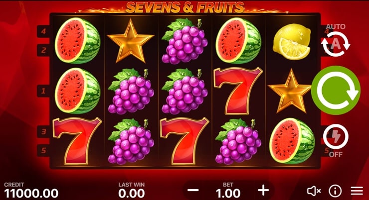 Sevens & Fruits Slot