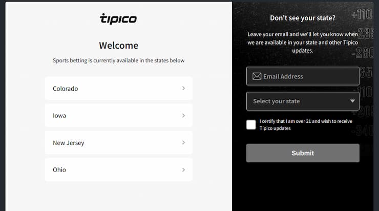 Step 2 signing up
