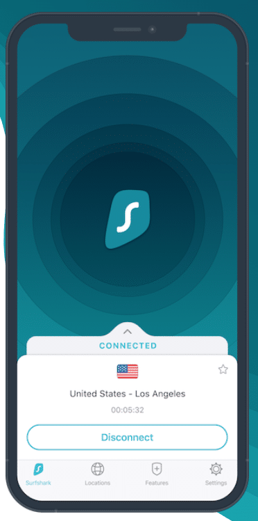 Surfshark VPN for iPhone